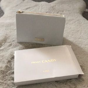 Prada double snap make a bag never used in box 🥰